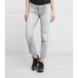 Spodnie damskie - Dsquared2 Jeansy Jennifer | Tapered | low waist - grafika 1