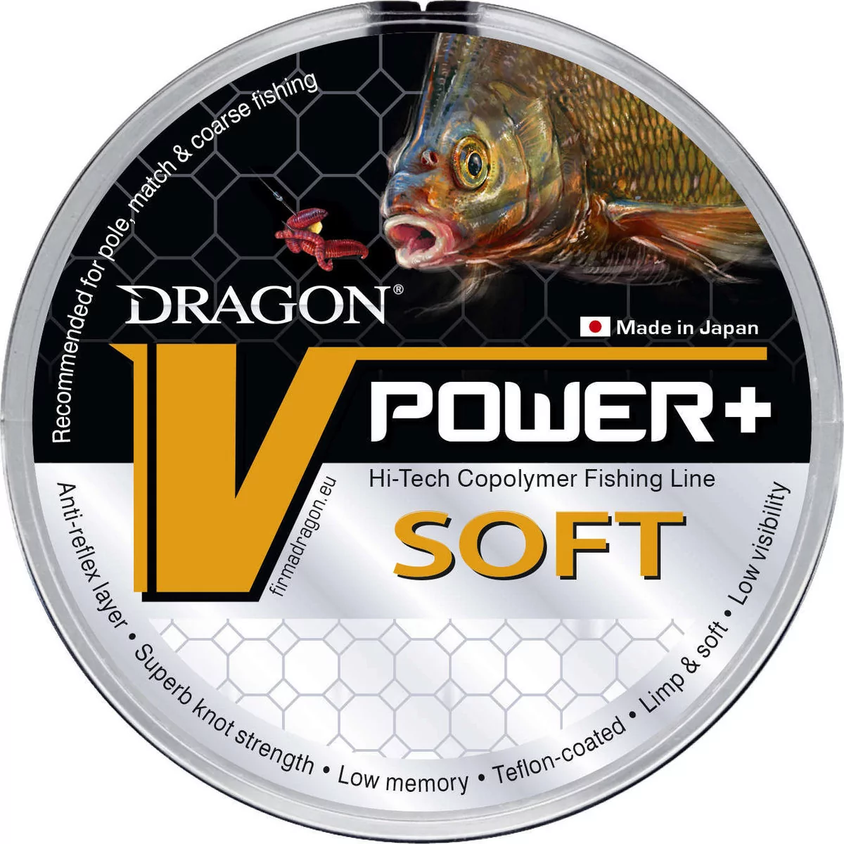 Dragon Żyłka V-Power+ Soft 150m 0.12mm