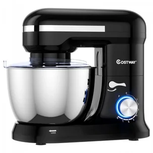 Costway Robot kuchenny z misą 4,5L 1300W Czarny - Roboty kuchenne - miniaturka - grafika 1