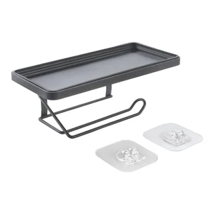 Samoprzylepny uchwyt ze stali nierdzewnej na papier toaletowy Origin Lava – Metaltex - Stojaki i wieszaki na papier toaletowy - miniaturka - grafika 1