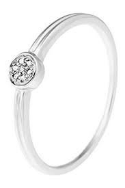 & You Ring 17,8 mm DIAMENTY 0,04 ct ZŁOTO 9 ct 375