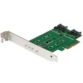 Adaptery i przejściówki - StarTech PEXM2SAT32N1 adapter Wewnętrzny M.2, SATA - miniaturka - grafika 1