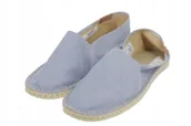 Espadryle damskie - Havaianas Espadryle Niebieskie Wsuwane Damskie w Paski 37 Jtj - miniaturka - grafika 1