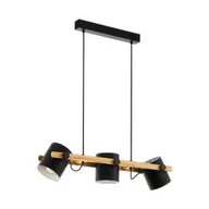 Lampy sufitowe - Eglo HORNWOOD 43045 lampa wisząca 3x60W/E27 - miniaturka - grafika 1