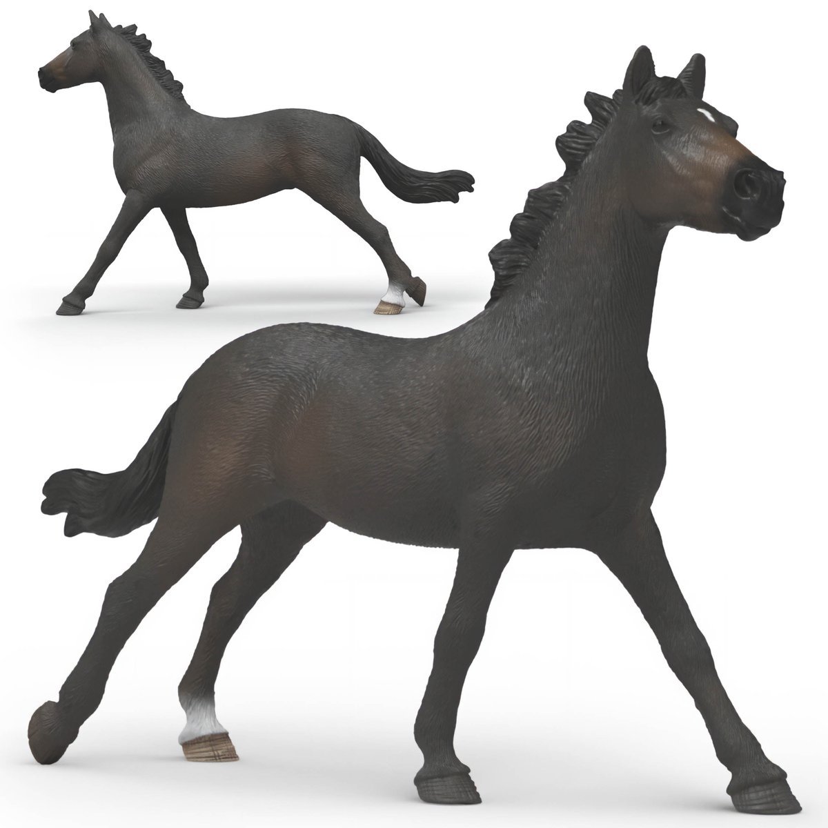 SLH14914 Schleich Horse Club - Klacz pełnej krwi angielskiej, realistyczna figurka kolekcjonerska dla dzieci 3+