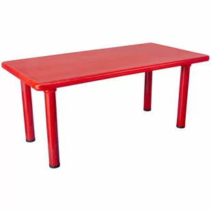 stolik plastikowy dla dzieci King- czerwony - Zestawy mebli dla dzieci - miniaturka - grafika 1