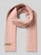 Apaszki i szaliki damskie - Szal z naszywką z logo - miniaturka - grafika 1