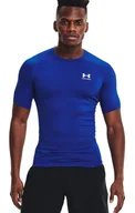 Koszulki męskie - Koszulka męska UNDER ARMOUR niebieska HeatGear® - miniaturka - grafika 1