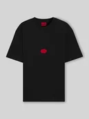 Koszulki męskie - T-shirt o kroju relaxed fit z bawełnianego dżerseju model ‘DIVIS’ - miniaturka - grafika 1