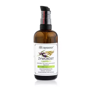 Macerat z żywokostu z gojnikiem 100 ml SHAMASA 08277098 - Witaminy i minerały - miniaturka - grafika 1