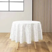Obrusy i serwetki - Obrus na stół z błyszczącym zdobieniem, LEYA, Ø 180 cm - miniaturka - grafika 1