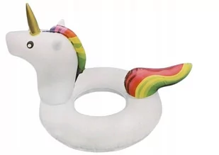 Materac Koło Dmuchany Do Pływania Jednorożec 110cm - Materace dmuchane i koła do pływania - miniaturka - grafika 1