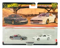 Samochody i pojazdy dla dzieci - HOT WHEELS PREMIUM '04 MAZDA MAZDASPEED MIATA + MAZDA RX7 FC PANDEM HRR75 - miniaturka - grafika 1
