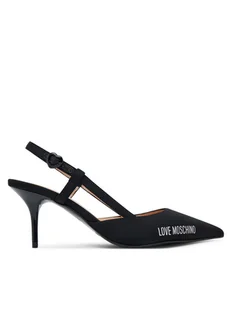 LOVE MOSCHINO Sandały JA10267G1NIMX00040 Czarny - Sandały damskie - miniaturka - grafika 1