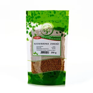 Agnex Kozieradka ziarno 250g - Przyprawy i zioła sypkie - miniaturka - grafika 1