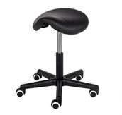 Krzesła i taborety kosmetyczne - Taboret kosmetyczny fryzjerski krzesło hoker siodło SPA mobilny Calissimo - miniaturka - grafika 1