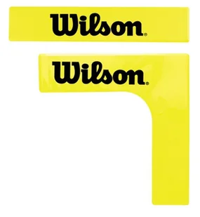 Znaczniki treningowe Wilson Court Lines Box 16 yellow - Wyposażenie sportowe i gimnastyczne - miniaturka - grafika 1