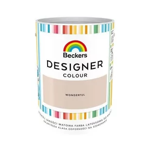 Beckers Farba Designer Colour 5l Wonderful - Farby zewnętrzne - miniaturka - grafika 1