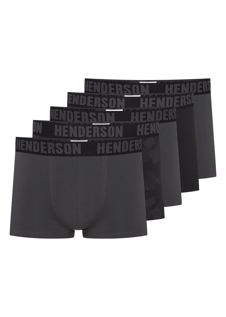 Bokserki Soul Henderson 5-pak czarny, grafitowy XXL