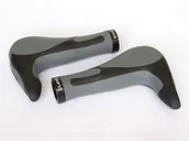 Kierownice rowerowe - CLARKS Chwyty kierownicy ce205 lock-on czarny CHWYTY KIER CE205 LOCK-ON - miniaturka - grafika 1