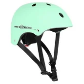 Kaski rowerowe - Nils EXTREME MTV12 ZIELONY MATOWY ROZM. L (58-61 cm) KASK EXTREME 16-70-022 - miniaturka - grafika 1