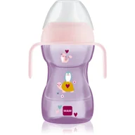Kubki dla dzieci - MAM Fun to Drink Cup kubek treningowy Pink 270 ml - miniaturka - grafika 1