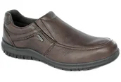 Półbuty męskie - Półbuty Imac 252318-1543-017 Dark Brown Brown - IMAC - miniaturka - grafika 1