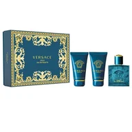 Wody po goleniu - Eros zestaw woda toaletowa spray 50ml + balsam po goleniu 50ml + żel pod prysznic 50ml - miniaturka - grafika 1