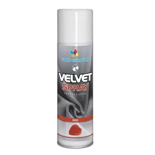 Barwnik w aerozolu (spray) Food Colours 250 ml Red - Dodatki do ciast w proszku - miniaturka - grafika 1
