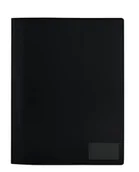 Teczki i skoroszyty - Herma Schnellhefter A4 schwarz transluzent PP 3St 19487 - miniaturka - grafika 1