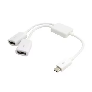 Hub 2x Usb tablet Android Otg myszka klawiatura - Adaptery i przejściówki - miniaturka - grafika 7