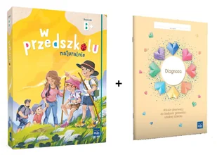 Superpakiet W przedszkolu Naturalnie. Poziom B+. Pakiet + Arkusz obserwacji do badania gotowości szkolnej dziecka. Diagnoza - Edukacja przedszkolna - miniaturka - grafika 1