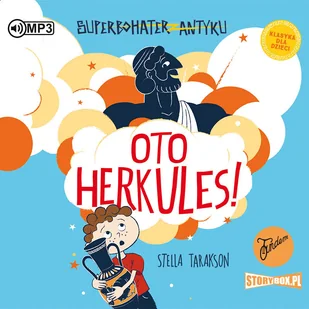 Cd Mp3 Oto Herkules! Superbohater Z Antyku Tom 1 Stella Tarakson - Audiobooki dla dzieci i młodzieży - miniaturka - grafika 1