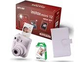 Aparaty natychmiastowe - FUJIFILM Instax mini 12 Mega Set ( Album + wkłady) fioletowy - miniaturka - grafika 1