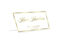 Kartki okolicznościowe i zaproszenia - Winietki personalizowane składane - 15 szt. - miniaturka - grafika 1