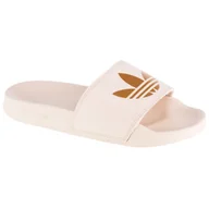 Klapki i japonki damskie - Klapki adidas Adilette Lite Slides FW0541 beżowy - Adidas - miniaturka - grafika 1