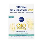 Kremy do twarzy - Nivea Q10 Power Anti-Wrinkle + Firming SPF15 krem do twarzy na dzień 50 ml dla kobiet - miniaturka - grafika 1