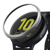 Akcesoria do smartwatchy - Ringke Nakładka Ringke Bezel do Galaxy Watch Active 2 40mm stal Matte Silver uniwersalny 8809688893506 - miniaturka - grafika 1