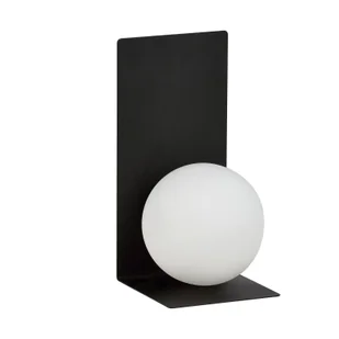 Kinkiet Form 5, 15 cm x 30 cm, czarny/opalowy - Lampy ścienne - miniaturka - grafika 1