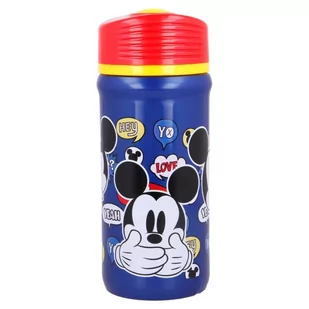 Bidon Z Chowaną Słomką Myszka Miki Mickey 390Ml - Bidony dla dzieci - miniaturka - grafika 1