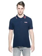 Koszulki męskie - Lonsdale Męska koszulka polo lew - miniaturka - grafika 1