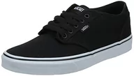 Sneakersy damskie - Vans Męskie Atwood, Sneakersy, Black Canvas Black White, 39 EU - miniaturka - grafika 1