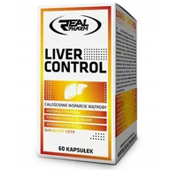 Witaminy i minerały dla sportowców - REAL PHARM Real Pharm Liver Control 60 caps - miniaturka - grafika 1