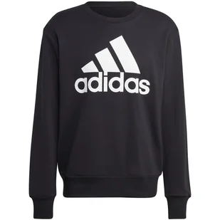 Bluza męska adidas Essentials French Terry Big Logo czarna IC9324 L - Bluzy męskie - miniaturka - grafika 1