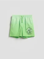 Skarpetki dla dzieci - Reserved - Szorty kąpielowe Minecraft - zielony - miniaturka - grafika 1