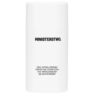 Ministerstwo Dobrego Mydła, hipoalergiczny balsam ochronny w sztyfcie, ryż, 75 g - Balsamy i kremy do ciała - miniaturka - grafika 1