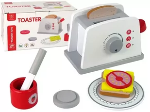 Toster drewniany - Leantoys - Zabawki AGD - miniaturka - grafika 1