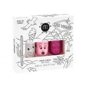 Zestawy kosmetyków damskich - Nailmatic Nailmatic SET OF 3 NAIL POLISHES LAS VEGAS Zestaw do paznokci - miniaturka - grafika 1