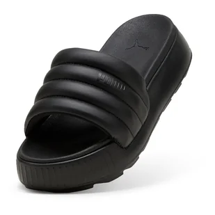 Damskie Klapki PUMA KARMEN SLIDE PUFFY WNS 39539901 – Czarny - Klapki i japonki damskie - miniaturka - grafika 1