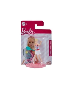 Barbie Minifigurka Lalka Tennis Mattel - Lalki dla dziewczynek - miniaturka - grafika 1